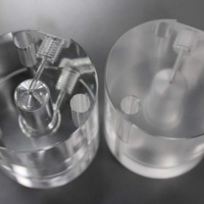 Before and after vapour polished. Credit: Piedmont CMG