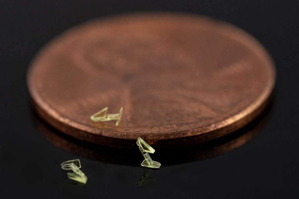 10µm BMF micro 3D printed parts